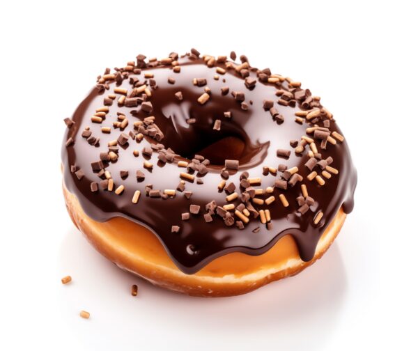 Donut au chocolat
