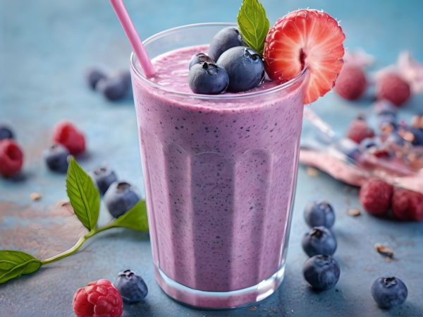 Été : Smoothie pêche basque & kirsch