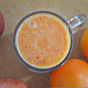 Hiver : Smoothie basque détox (épinard & agrumes)
